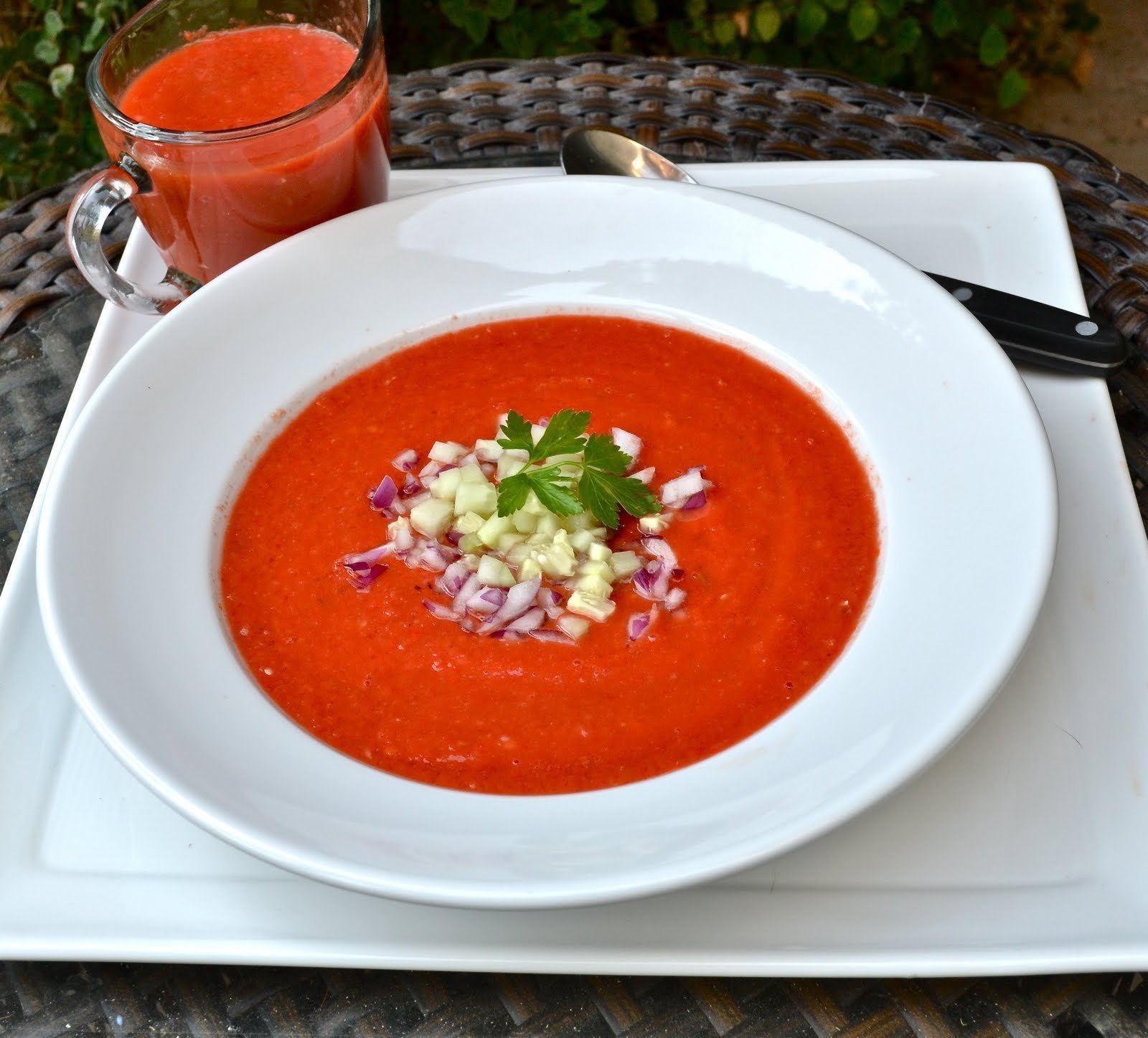 Gazpacho aneb studená polévka za pár minut