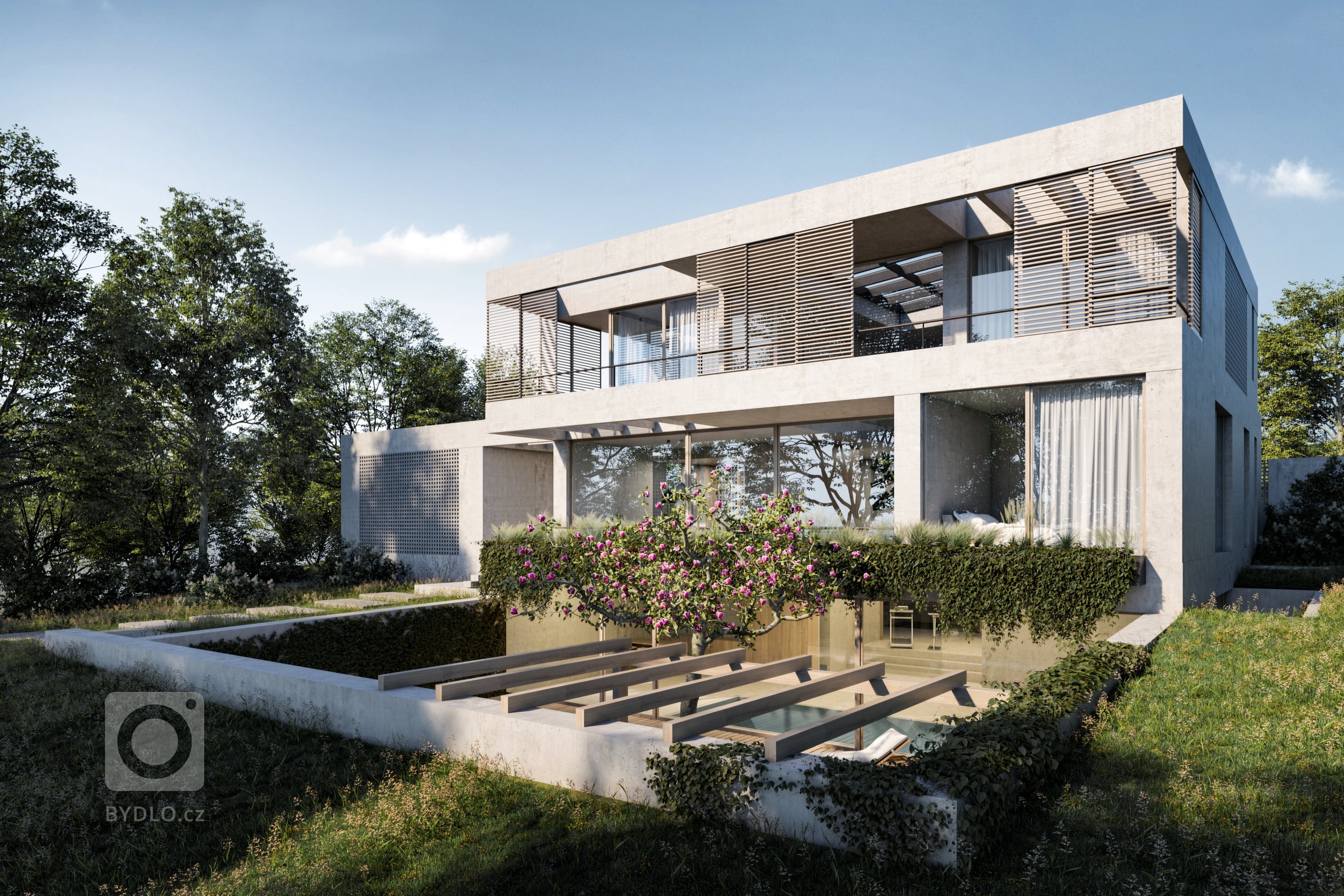Architektonický návrh rodinného domu v Černošicích

Výsledkem je moderní minimalistická vila z pohledového betonu teplé šedé barvy. Snahou bylo vytvořit na…