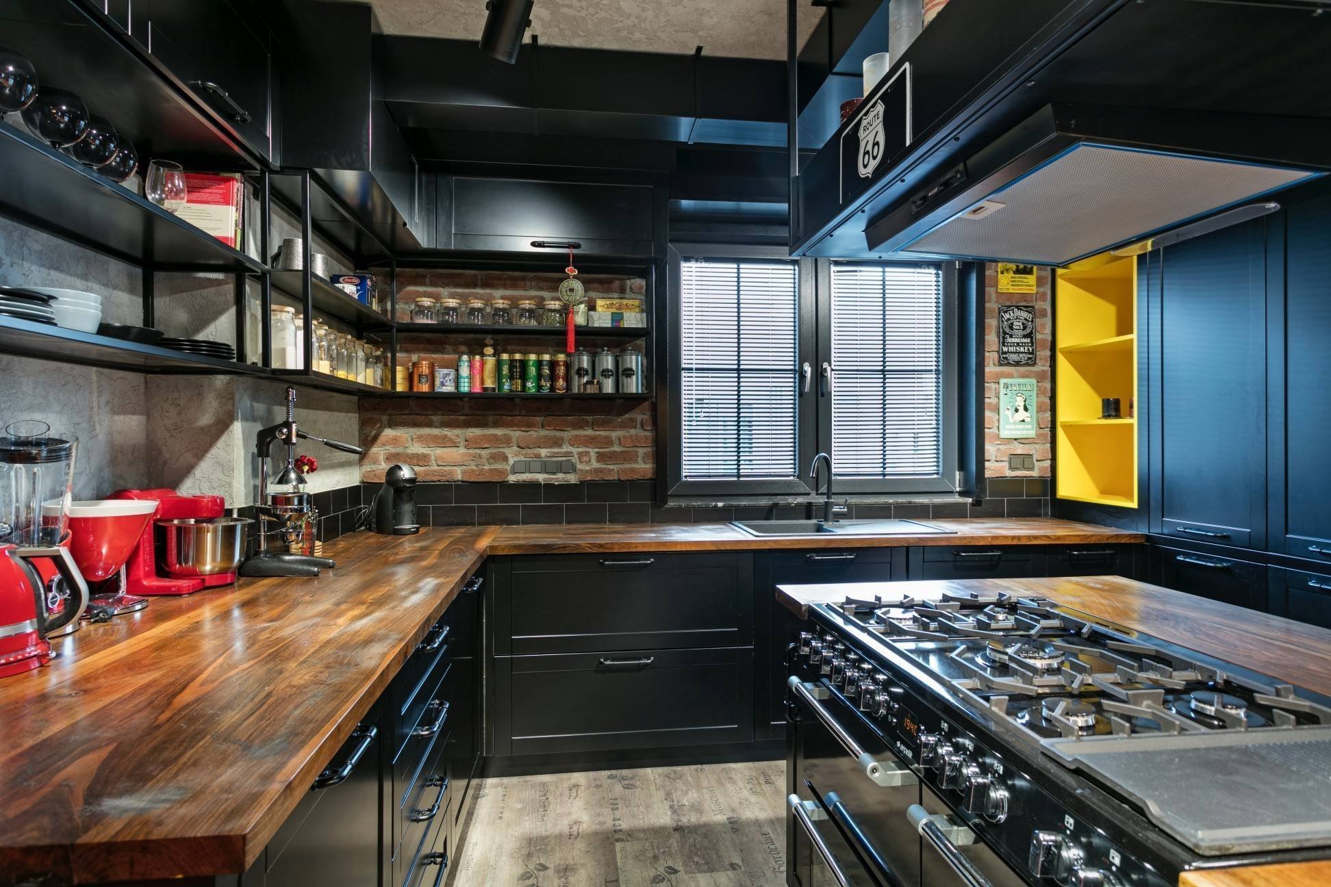 Industriální loft pro chlapa