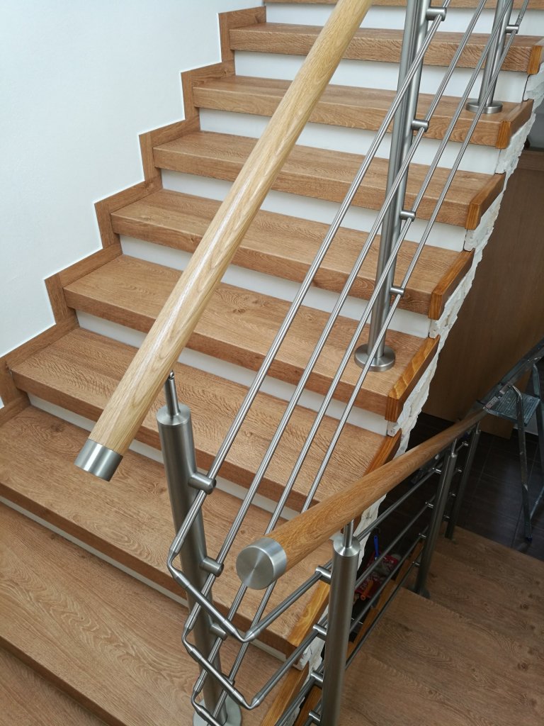Schodiště po rekonstrukci