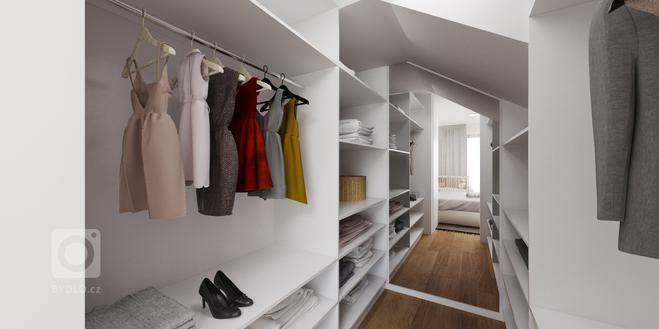 Náš&nbsp;projekt z kategórie rodinných domov sme poňali veľmi elegantne a vzdušne. V interiéri prevládajú farebné akcenty v odtieňoch zelenej a ružovej, ktoré…