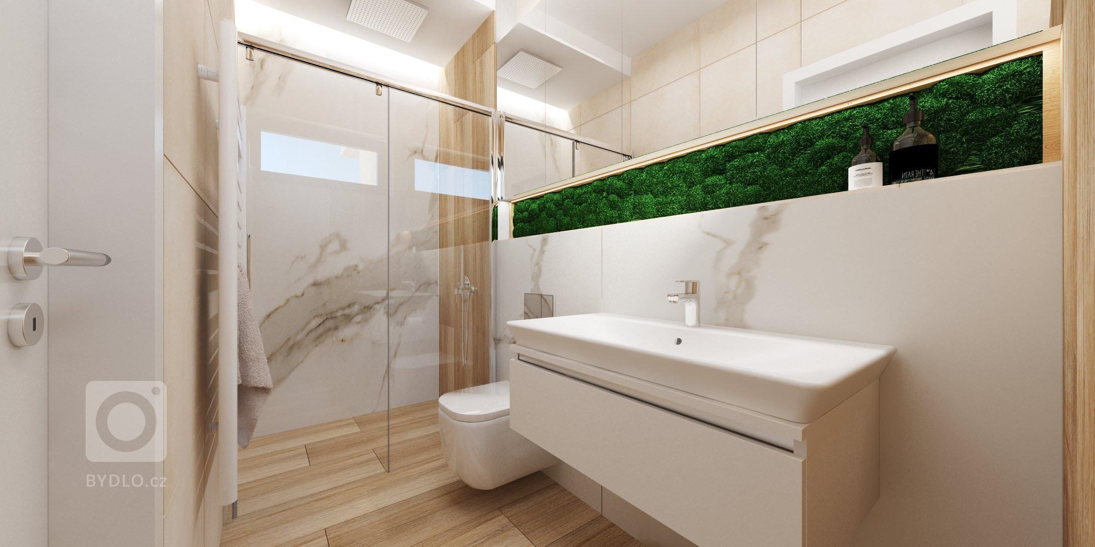 Náš&nbsp;projekt z kategórie rodinných domov sme poňali veľmi elegantne a vzdušne. V interiéri prevládajú farebné akcenty v odtieňoch zelenej a ružovej, ktoré…