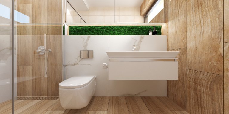 Náš&nbsp;projekt z kategórie rodinných domov sme poňali veľmi elegantne a vzdušne. V interiéri prevládajú farebné akcenty v odtieňoch zelenej a ružovej, ktoré…