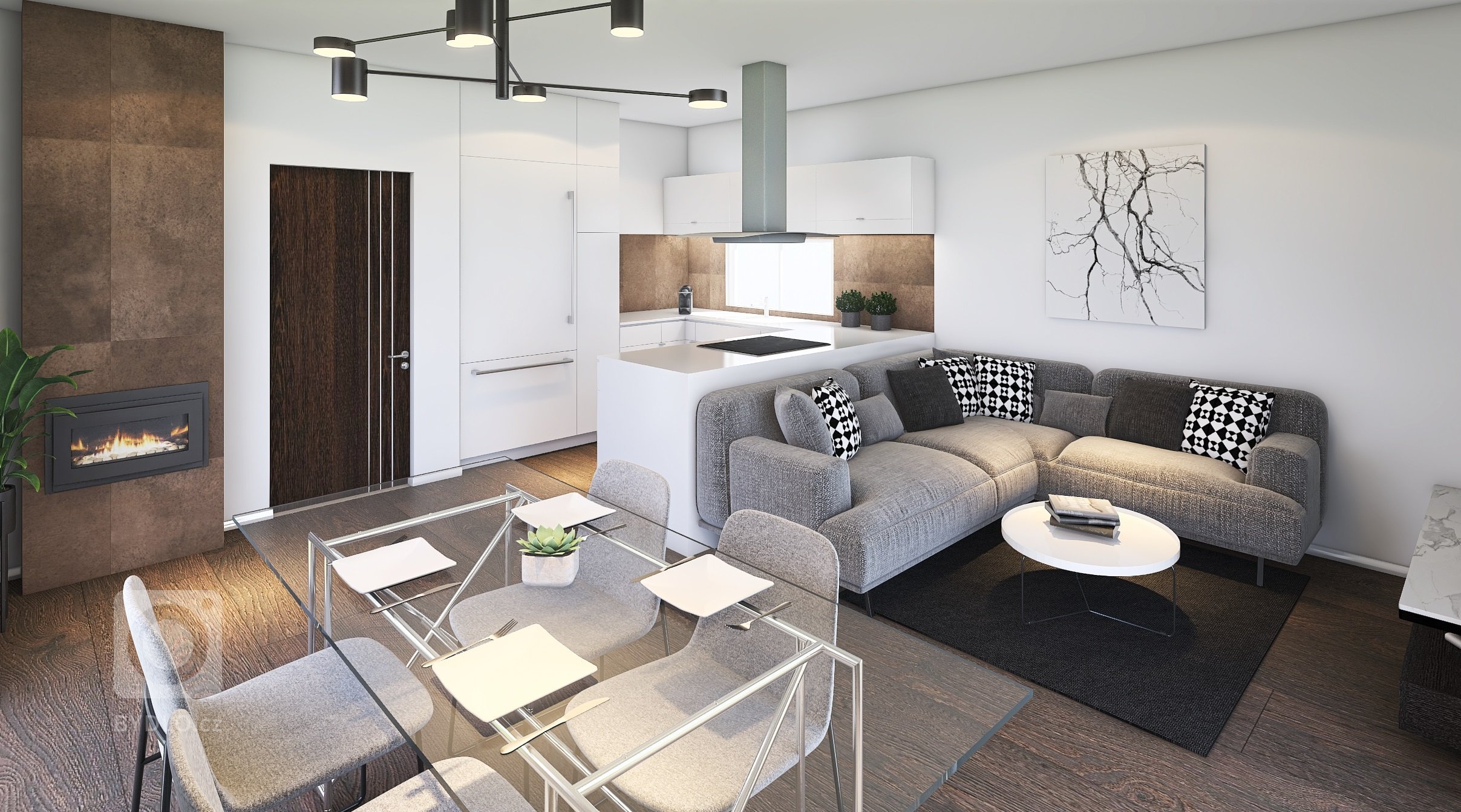 Menší patrová dřevostavba je efektivním řešením menšího pozemku a přesto větší užitné plochy. Přízemí i horní patro mají svoji koupenu. V patře se nachází…