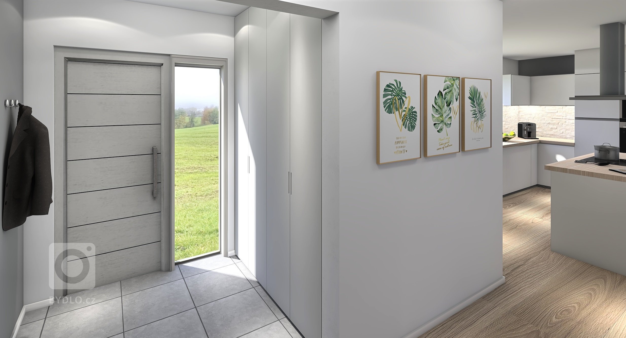 Patrová dřevostavba navržená v difuzně otevřené konstrukci. Prostorný dům je vhodný pro čtyř až pětičlennou rodinu. V&nbsp;přízemí se nachází velký obývací…