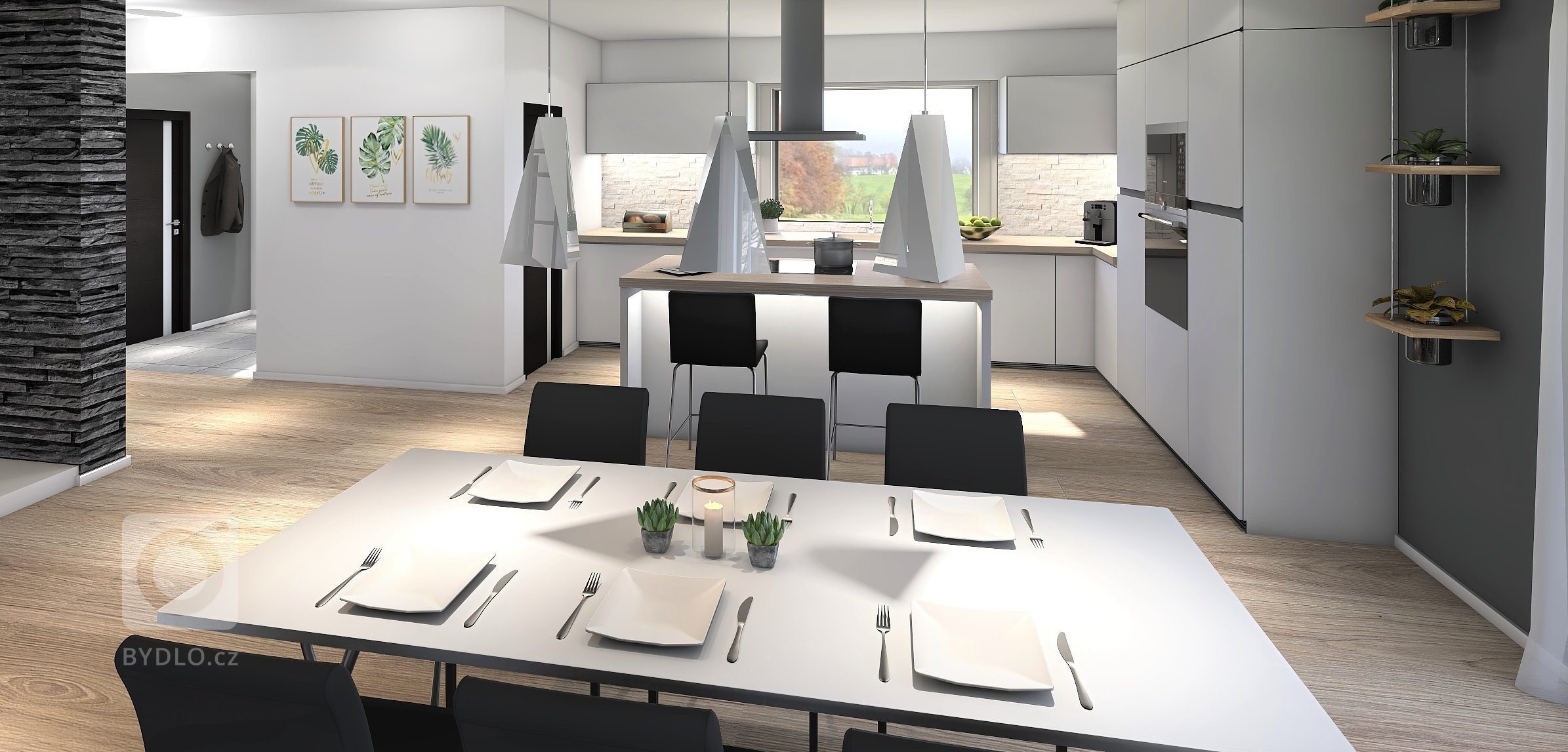 Patrová dřevostavba navržená v difuzně otevřené konstrukci. Prostorný dům je vhodný pro čtyř až pětičlennou rodinu. V&nbsp;přízemí se nachází velký obývací…