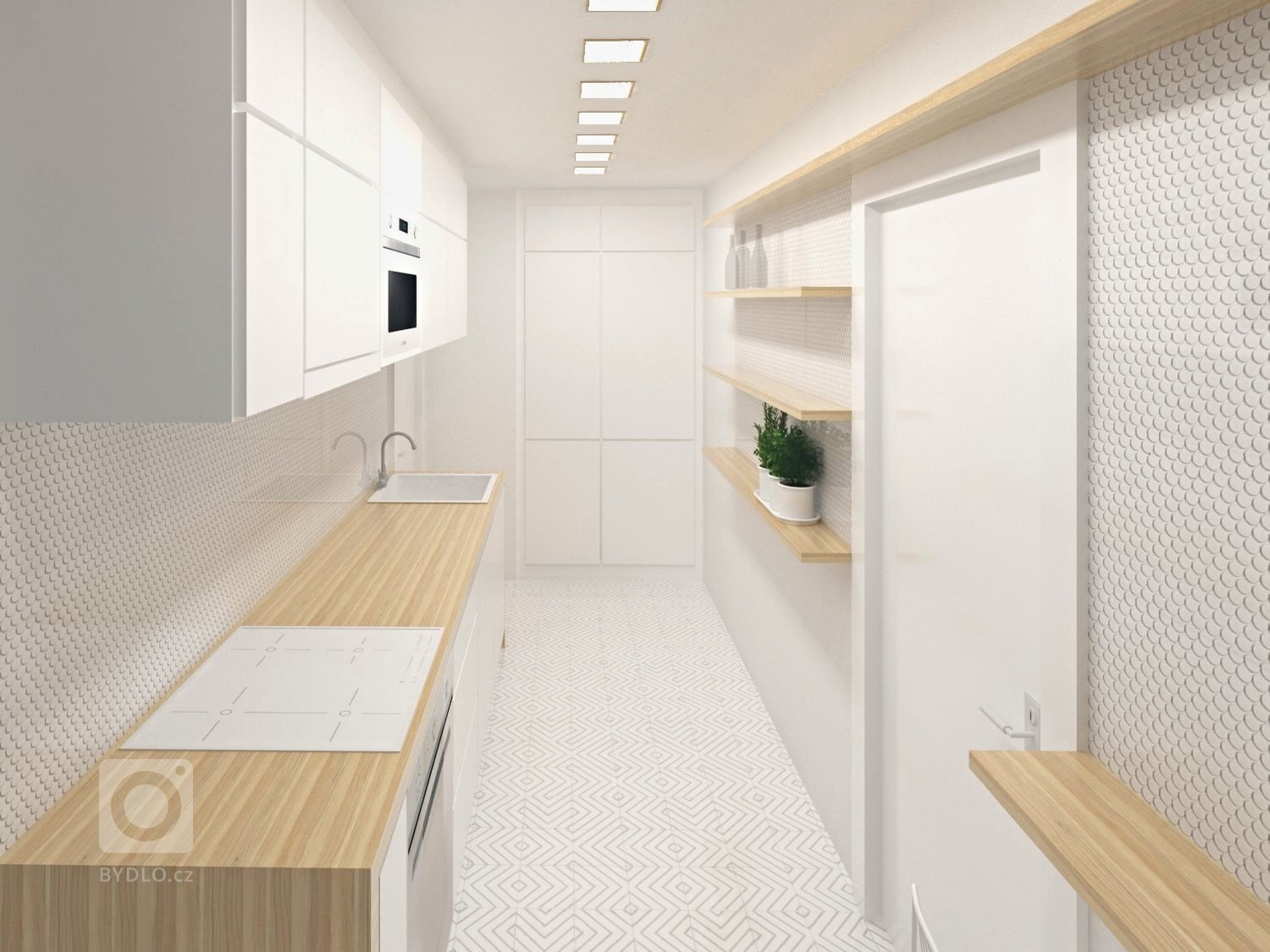 Původní bytové jádro v&nbsp;panelovém domě v&nbsp;Českých Budějovicích bylo nutné kompletně zrekonstruovat. Největší výzvou byla extrémně malá půdorysná plocha…