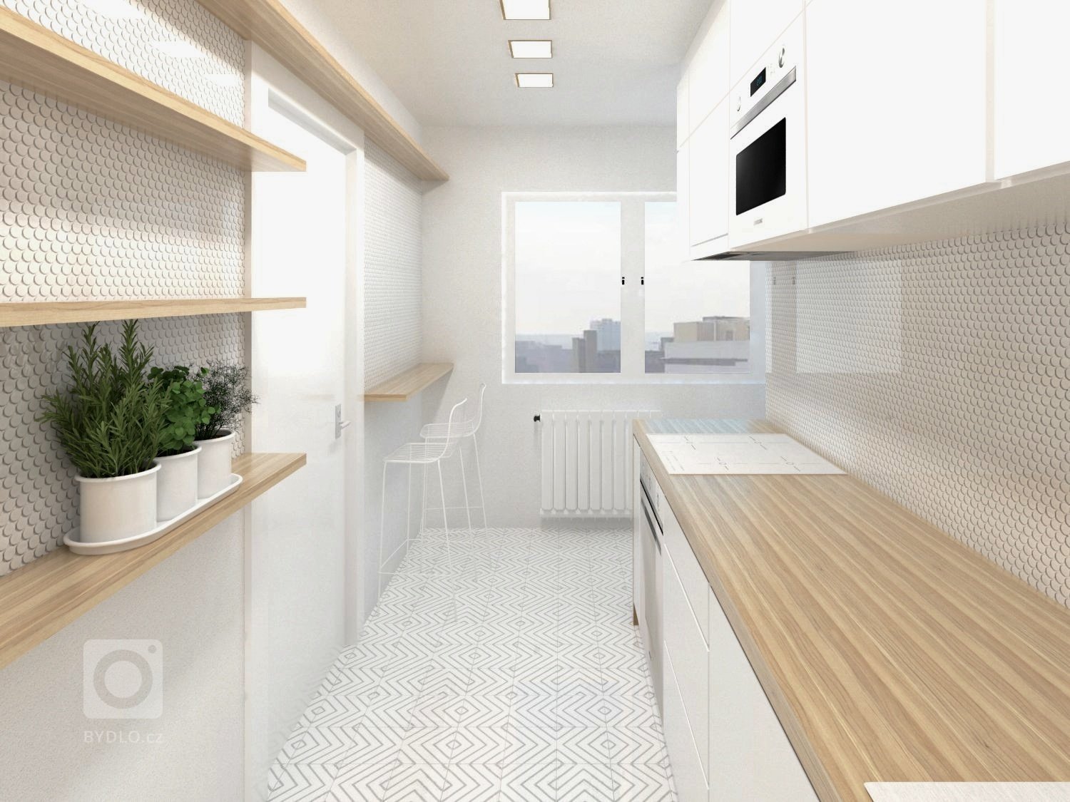 Původní bytové jádro v&nbsp;panelovém domě v&nbsp;Českých Budějovicích bylo nutné kompletně zrekonstruovat. Největší výzvou byla extrémně malá půdorysná plocha…