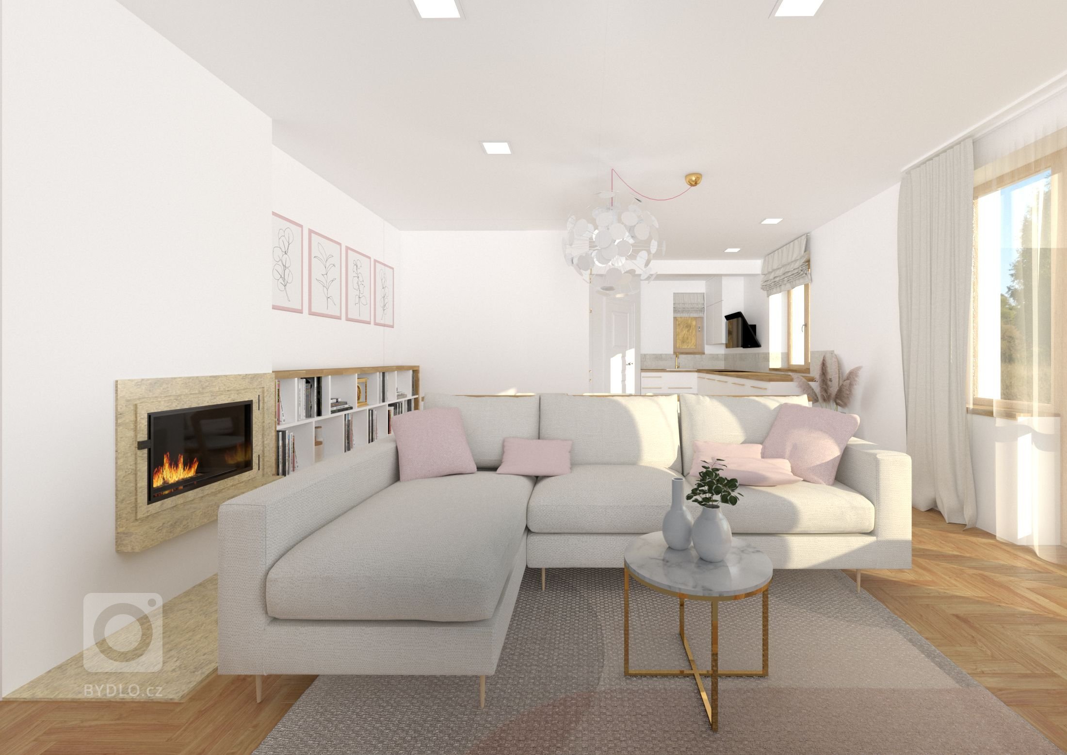 Čtyřčlenná rodina se rozhodla pro rekonstrukci svého obývacího pokoje a předsíně zejména z&nbsp;praktických důvodů. Předsíň nedisponovala dostatečnými úložnými…