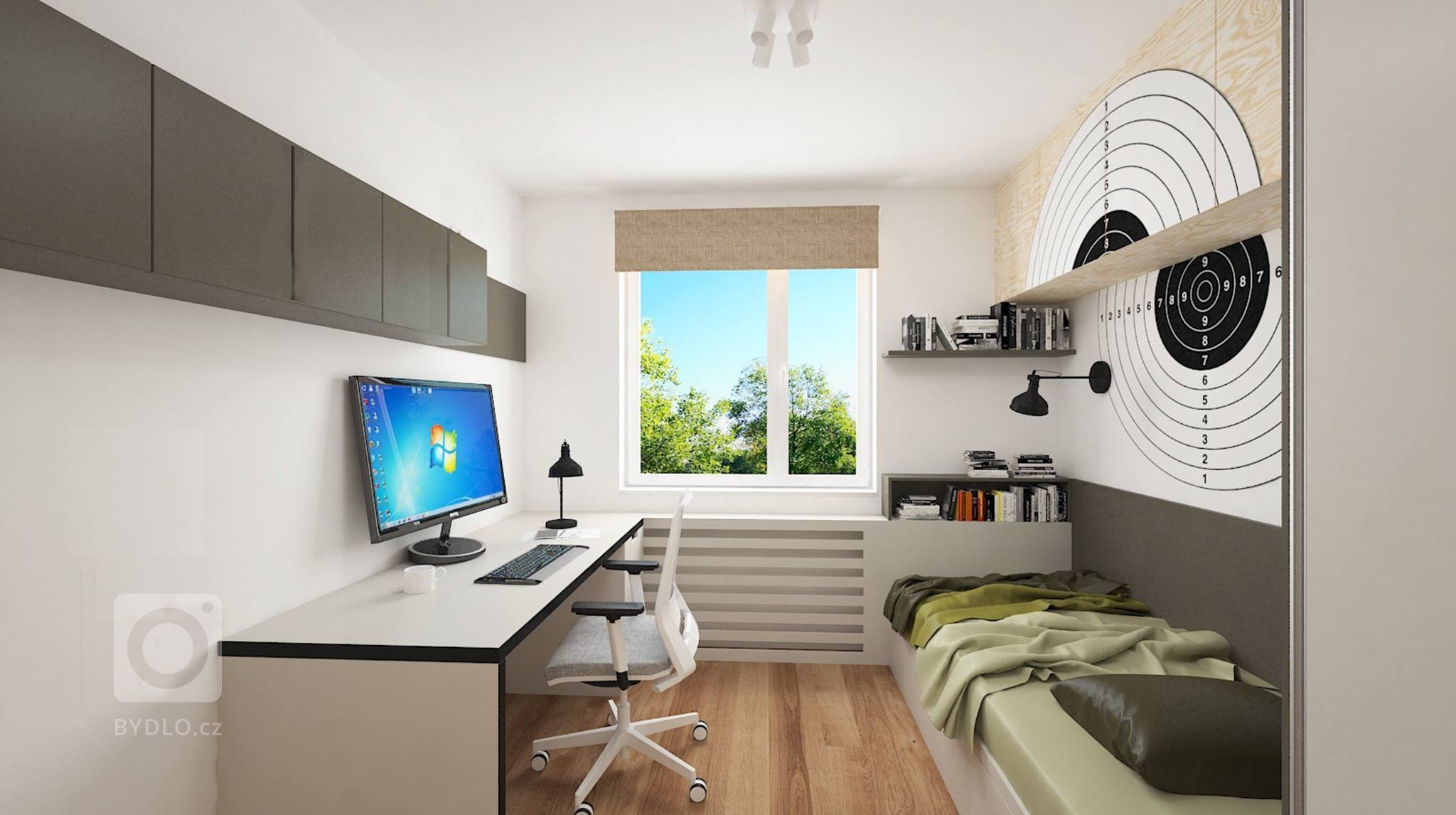 Projekt pro čtyřčlenou rodinu v novostavbě Jahodnice Apartment Houses. Zadáním klientky bylo vytvoření pokojů pro dva dospívající syny, kteří měli už své…