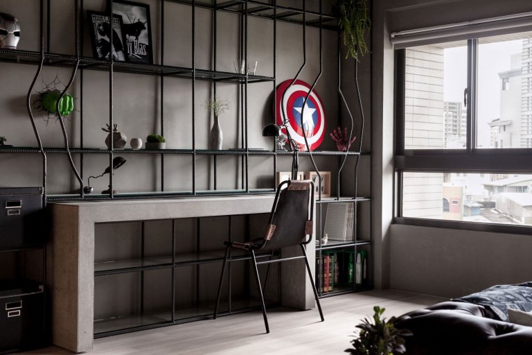 Bydlení fanouška Avengers