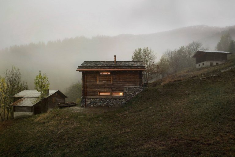 Kompletní proměna horské chaty