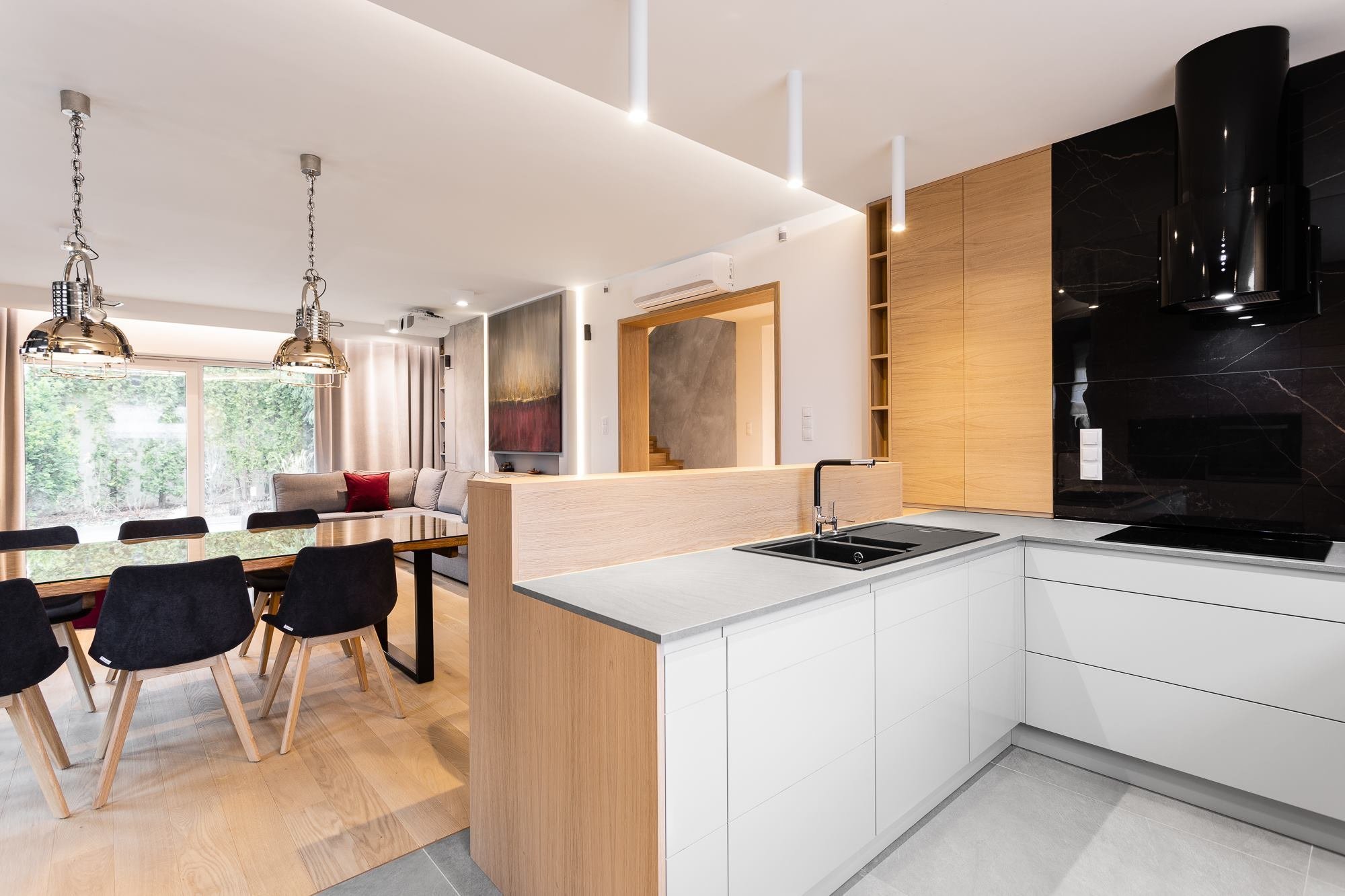 Moderní interiér v retro stylu