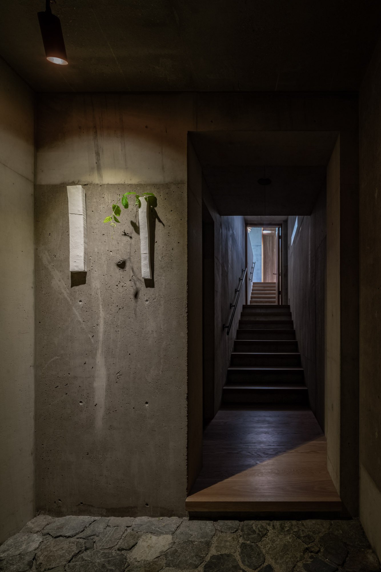 Modernímu domu v Japonsku vládne beton