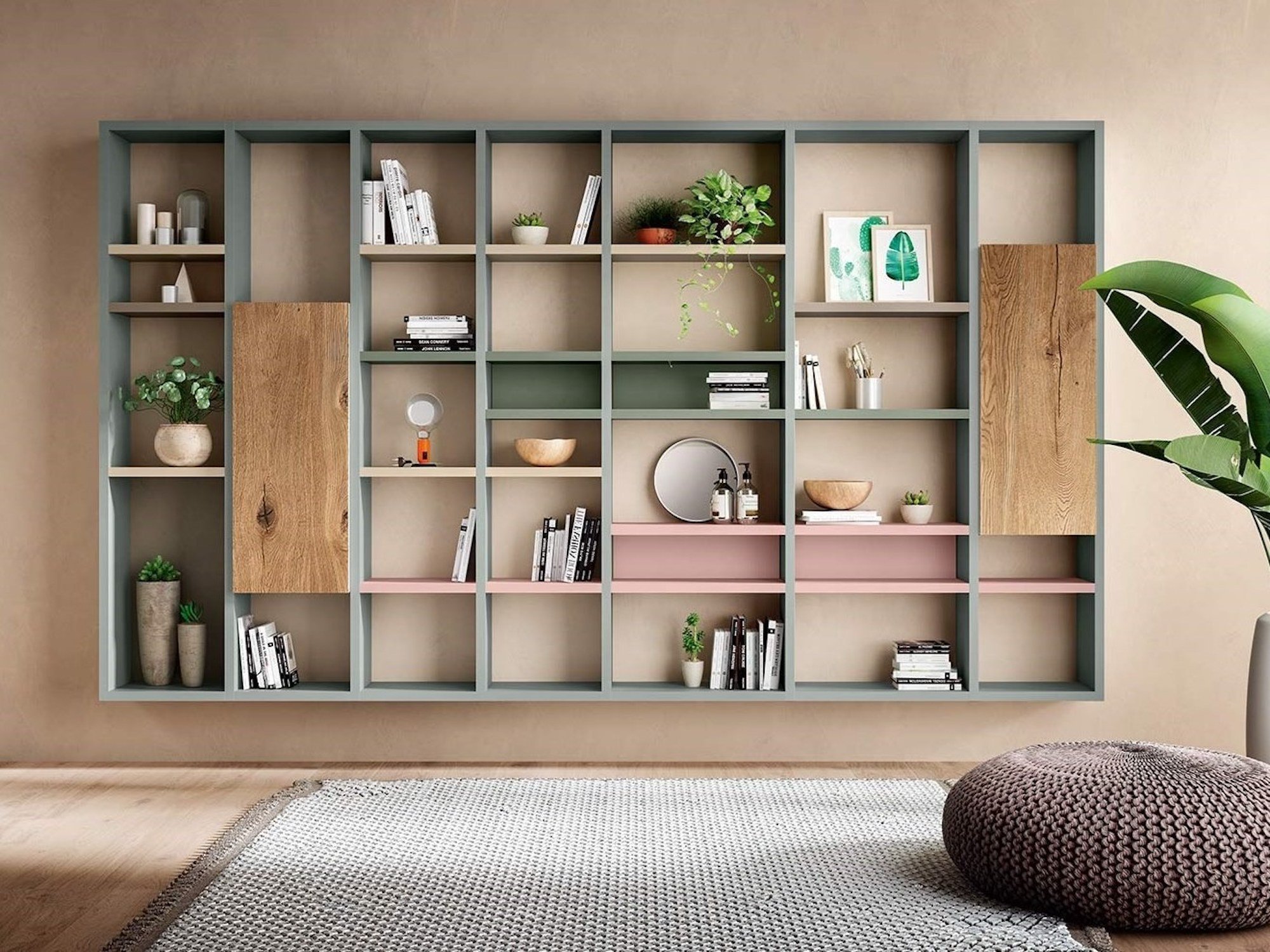 Police na knihy jako výstřelek designérů