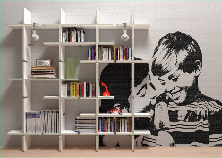 Police na knihy jako výstřelek designérů