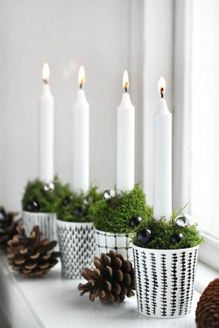 Trendy adventních věnců pro rok 2018