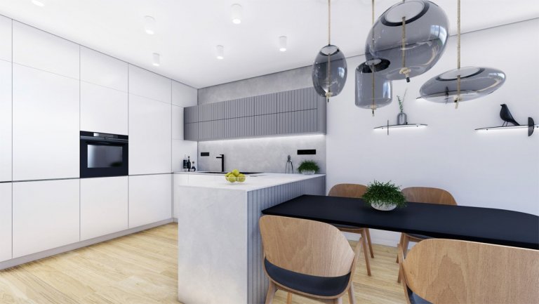 Projekt Irkutské zahrady vznikl jako ukázkový byt pro klienty, kteří hledají moderní a&nbsp;vkusný design. Střídmý styl bytu je oživený originálními prvky,…