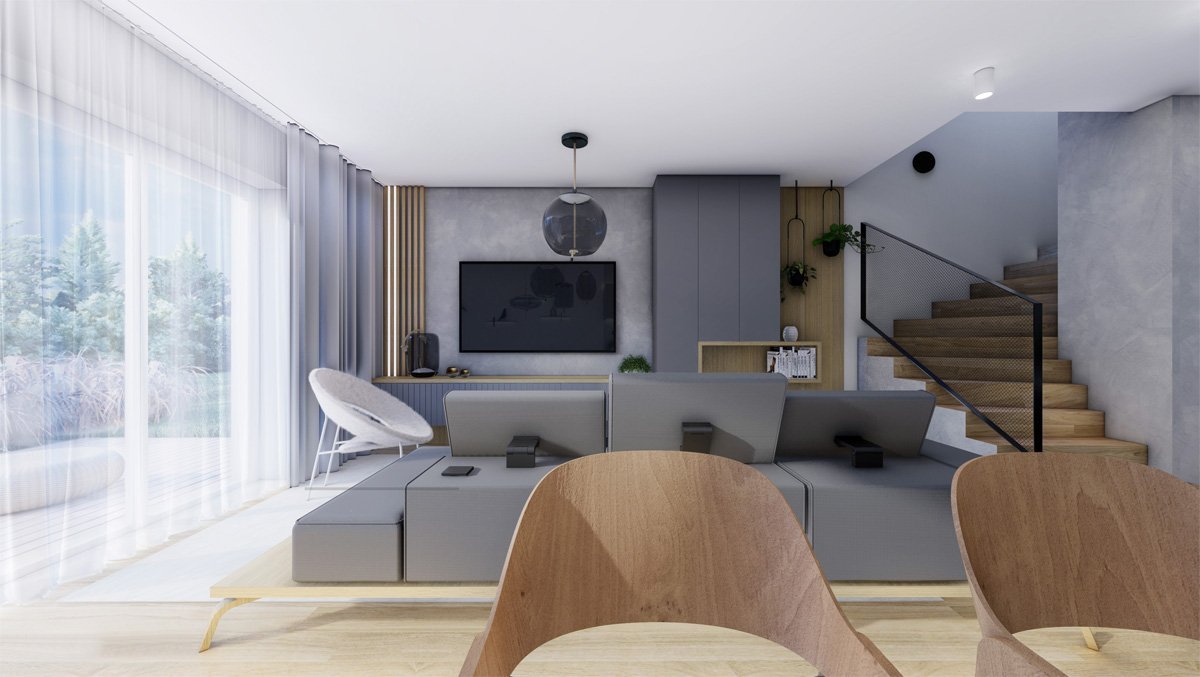 Projekt Irkutské zahrady vznikl jako ukázkový byt pro klienty, kteří hledají moderní a vkusný design. Střídmý styl bytu je oživený originálními prvky,…