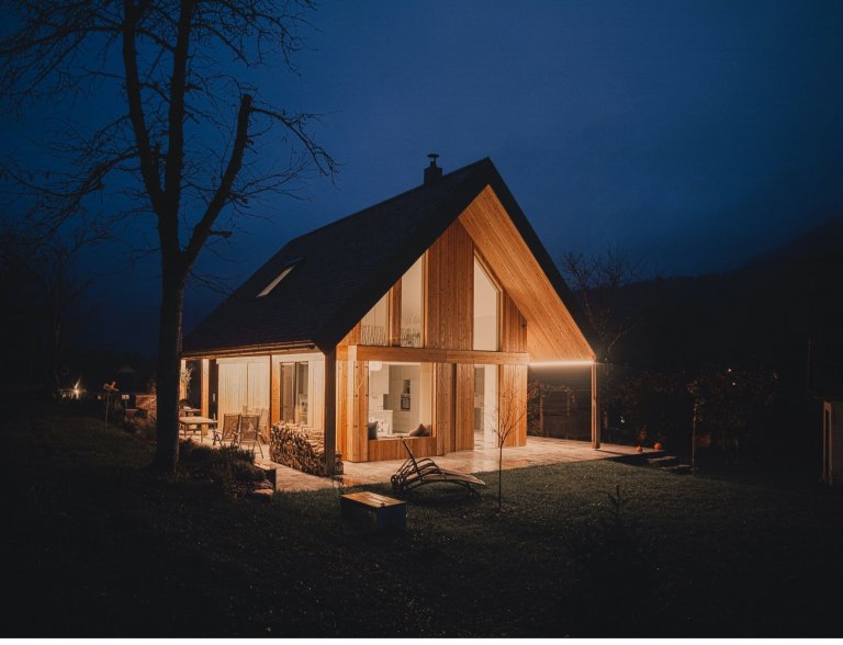 Chalupa, která má vše podstatné