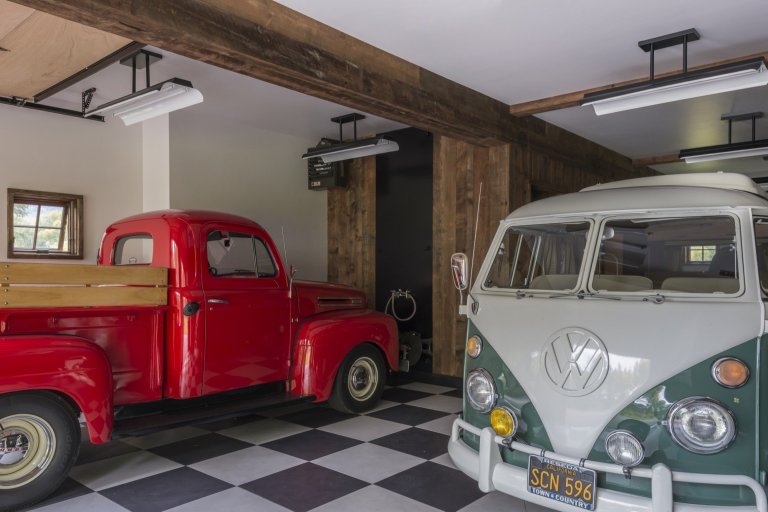 Rustikální stodola v moderním retro stylu