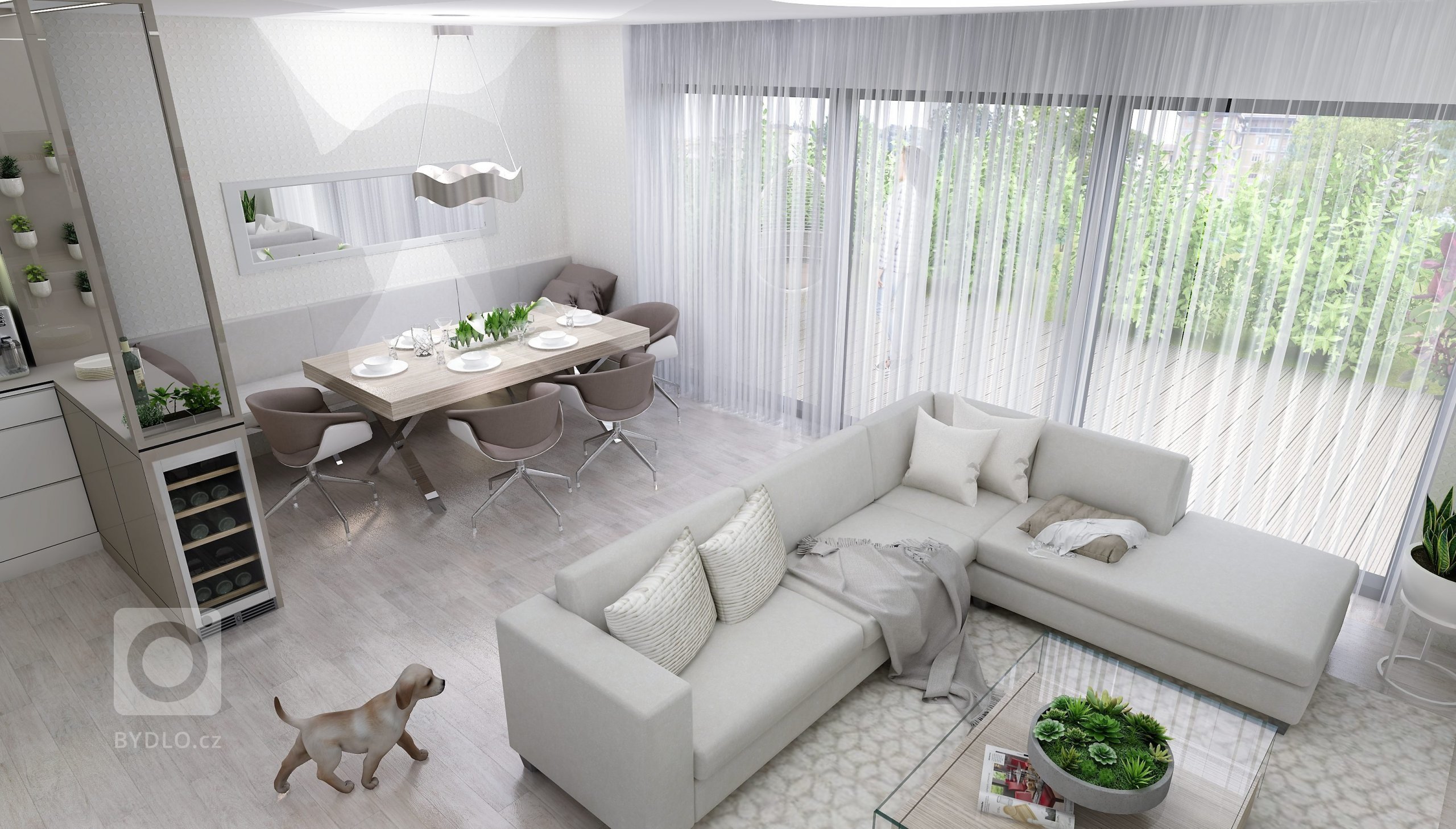 Majitelé si přáli světlý design v &bdquo;hotelovém&ldquo; stylu. Tzn. komfortní, příjemné a relaxační prostředí k&nbsp;dobití baterek po náročné práci. Celý…