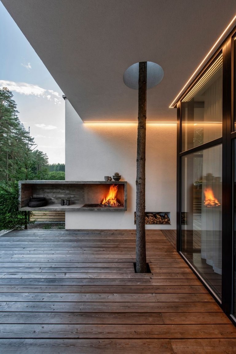 Dům s unikátním přemostěním „Bridge house“