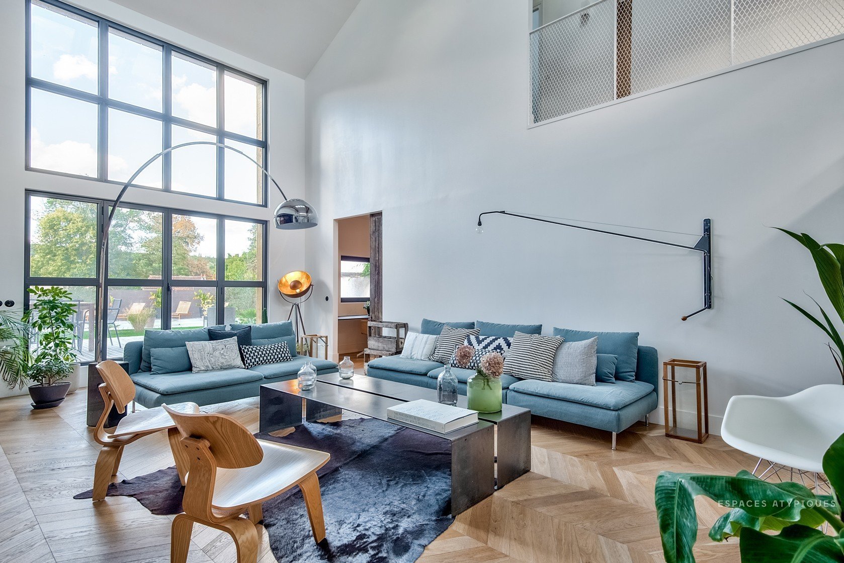 Renovace stodoly u Paříže