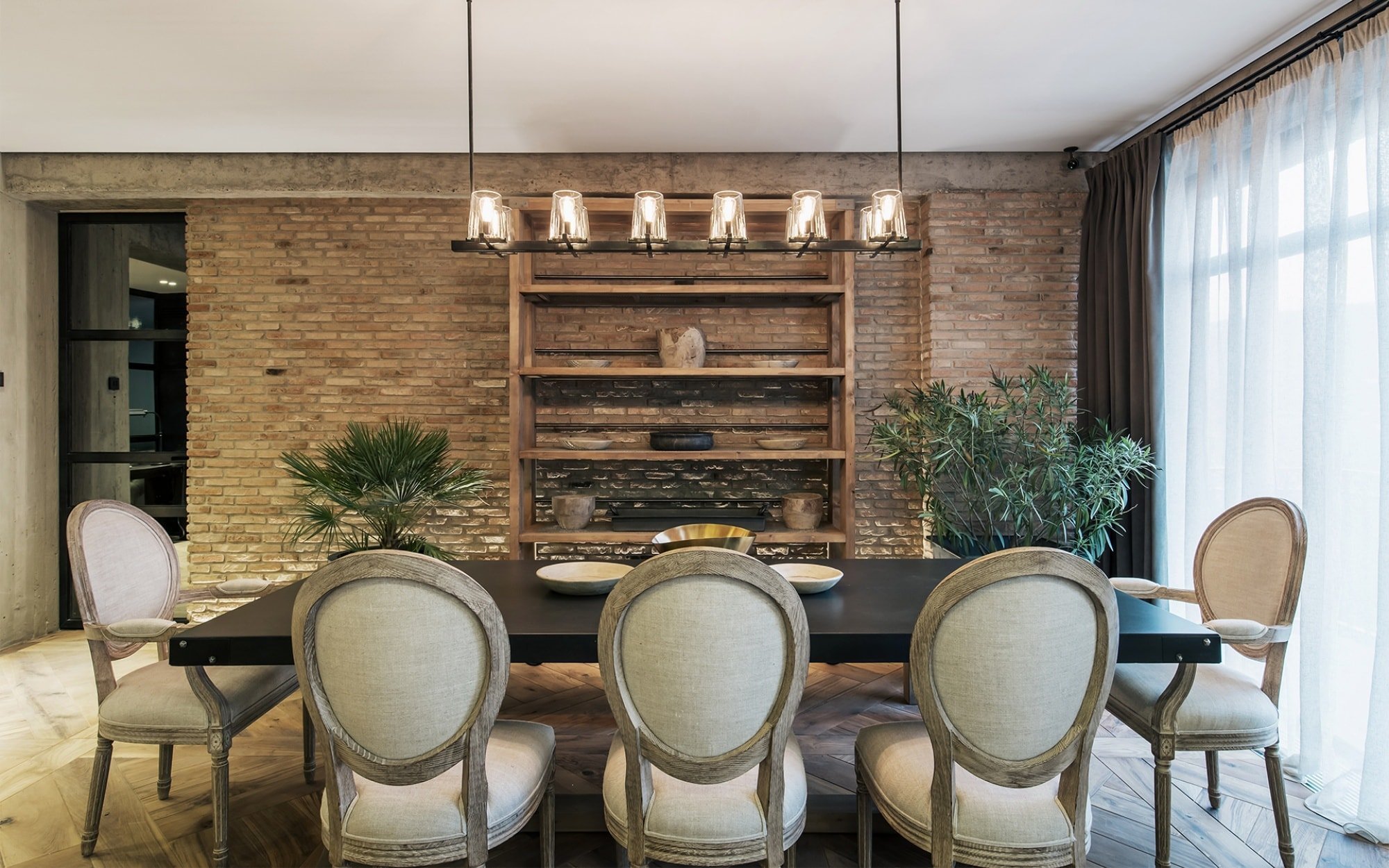 Rustikální stylový apartmán