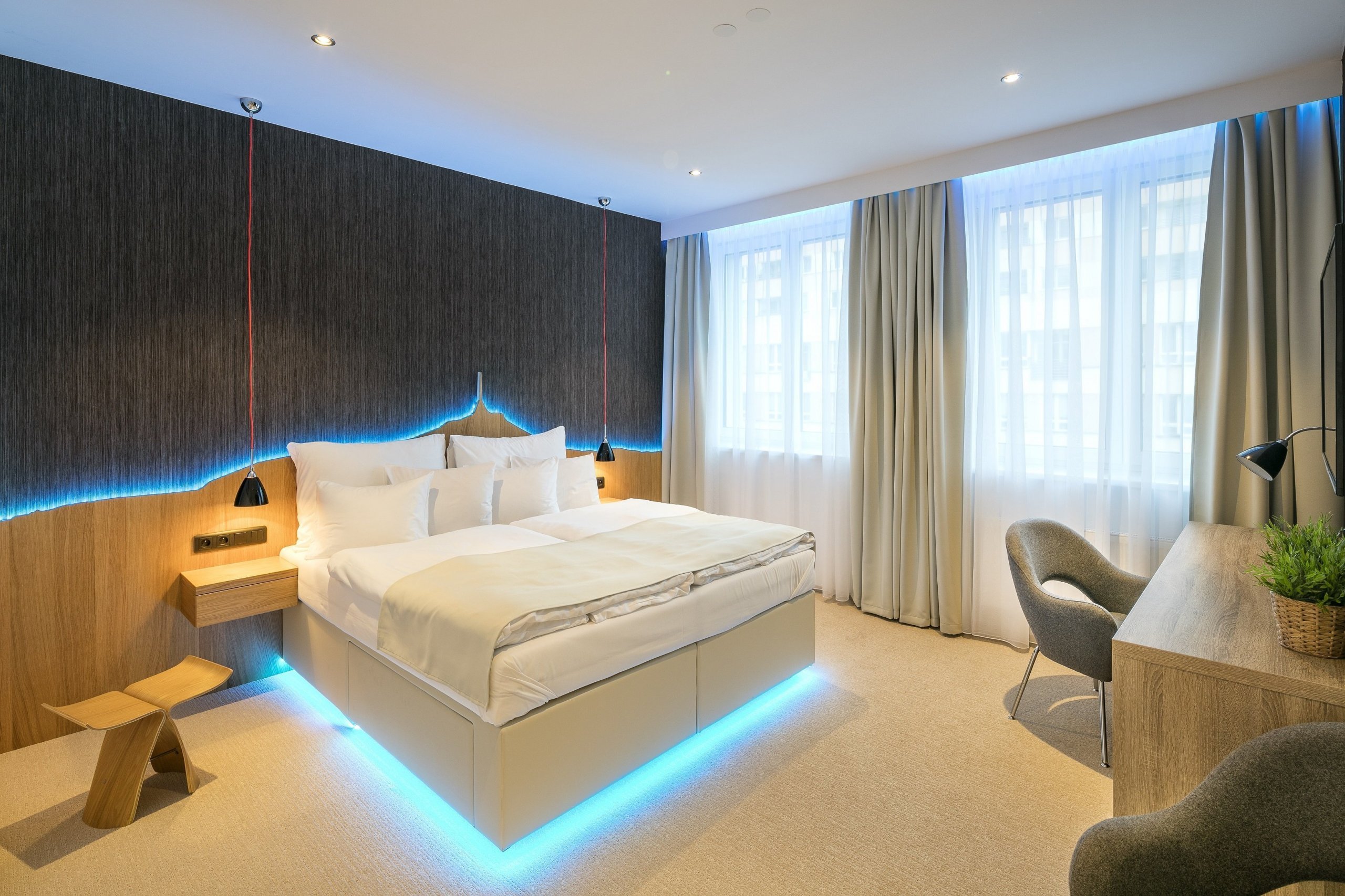 Pokoj 201 s názvem &quot;Kráska severu&quot; je jedním z designových pokojů v Pytloun Grand Hotelu Imperial Liberec
