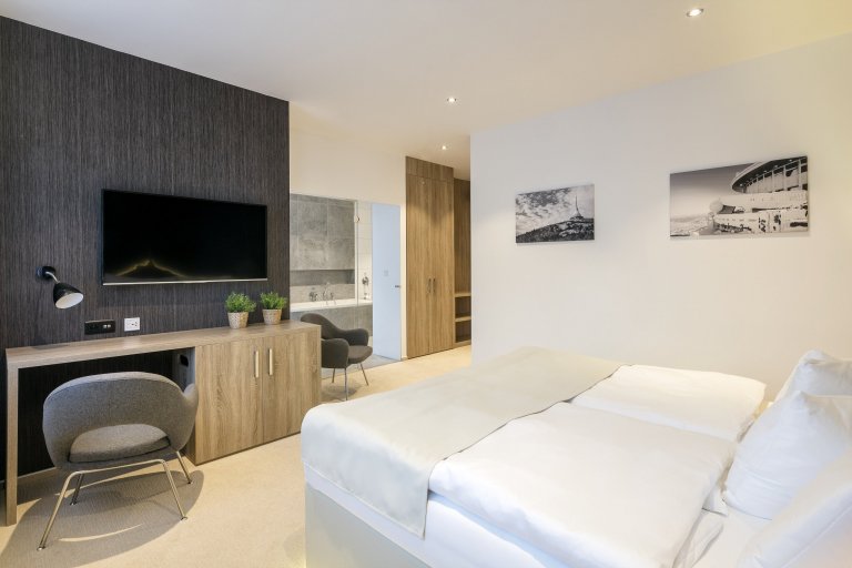 Pokoj 201 s názvem &quot;Kráska severu&quot; je jedním z designových pokojů v Pytloun Grand Hotelu Imperial Liberec
